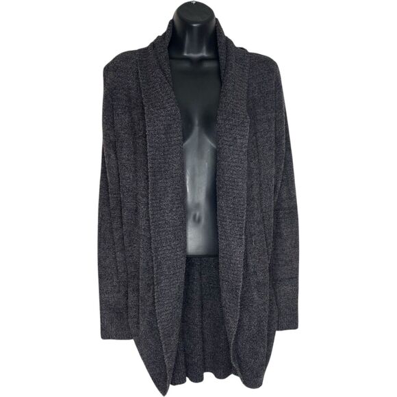 Barefoot Dreams Circle Cardigan Womens XS/S Gray Cozychic Lite Open Shawl #452 - Picture 1 of 12